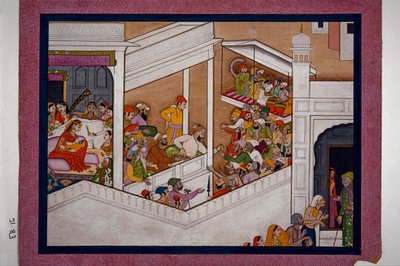 Feiern zur Geburt Krishnas von Unbekannt Unbekannt